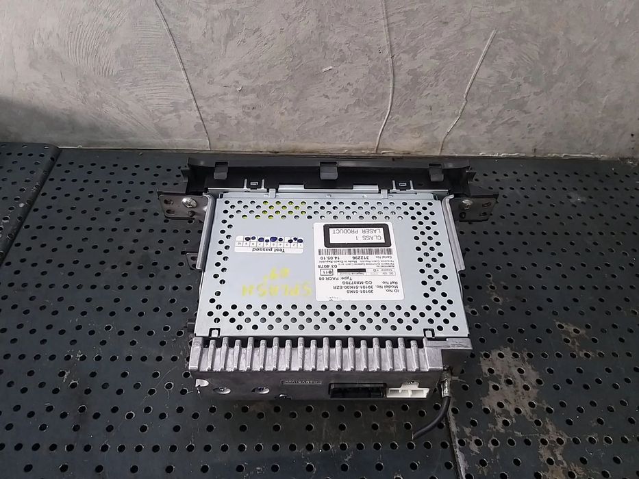 Radio cd player mp3 suzuki splash 3910151k0