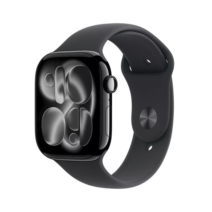 Apple Watch Seria 11 46mm Jet Black Black Sport Band Nou-Sigilat 2 ani