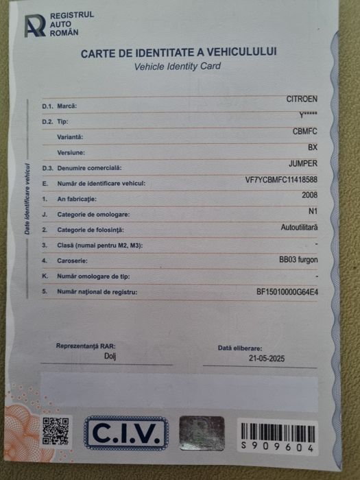Citroen Jumper 2.2HDi 2008