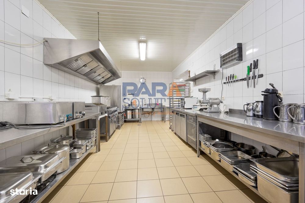 Spatiu comercial 1900 mp construiți, 3 niveluri, complet utilat