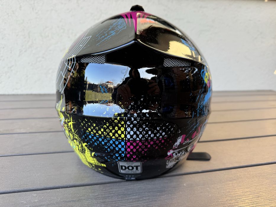 Casca moto atv cross pentru copii , marimea L , NOU