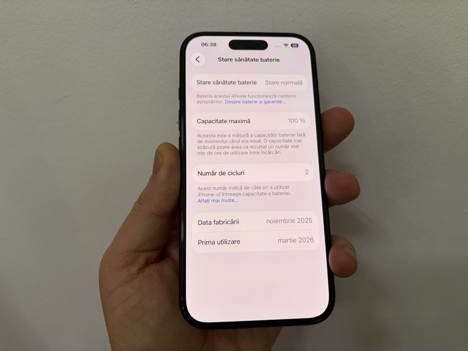 Iphone 16, 128 gb, Black, Nou!