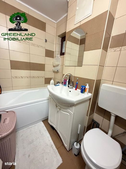 Apartament 3 camere, renovat si MOBILAT, parter, FARA RISC, Podu Ros
