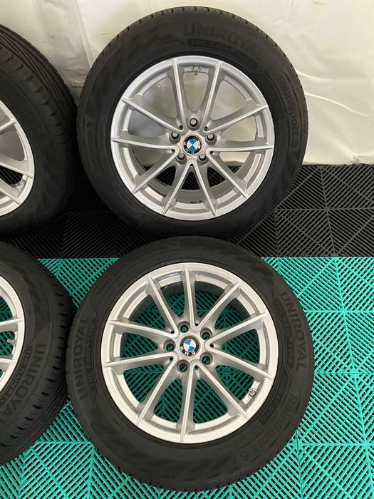 Jante cu anvelope vara 225 55 R17 Bmw seria 3 5 G20 G30 ca noi OE
