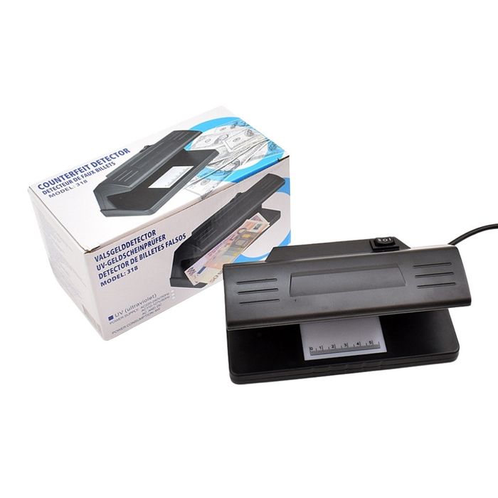 Детектор за банкноти 318, UV фенер, 220VAC, 4W