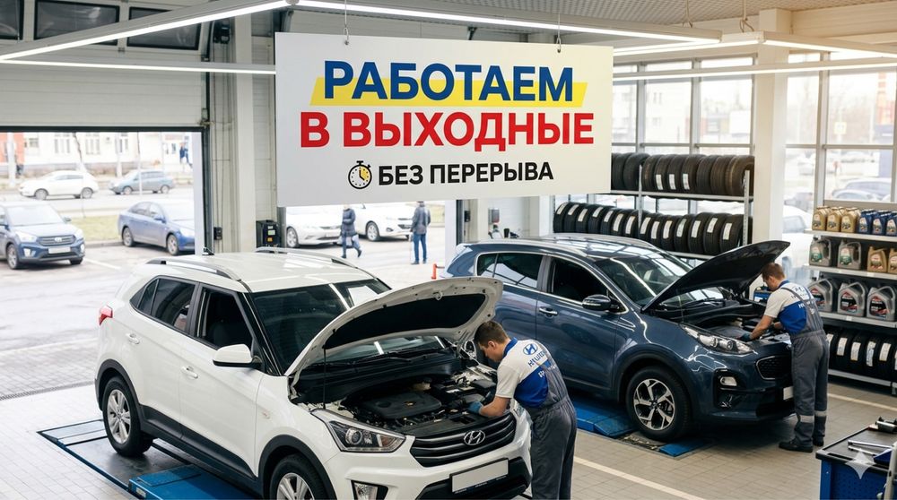 Автосервис без выходных