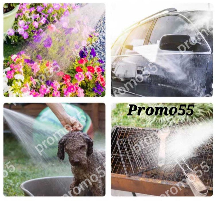 Водоструйка Безжичен Пистолет с Две Батерии 48V за Автомобили и Двор