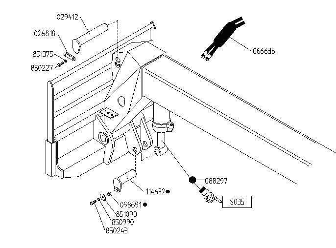 Piese Tractor Merlo telescopic