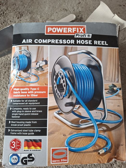 Furtun de presiune cu tambur