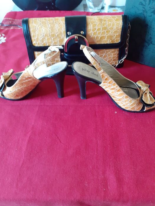 Pantofi și geanta deosebite de ocazie