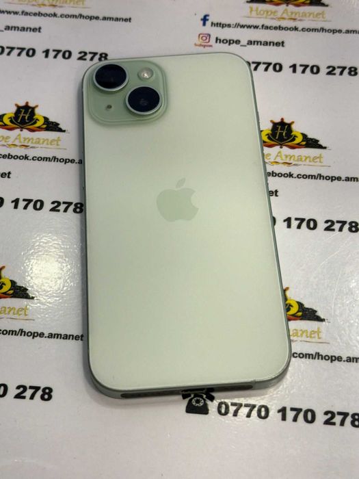 Hope Amanet P13 / iPhone 15 / Green / 128 GB