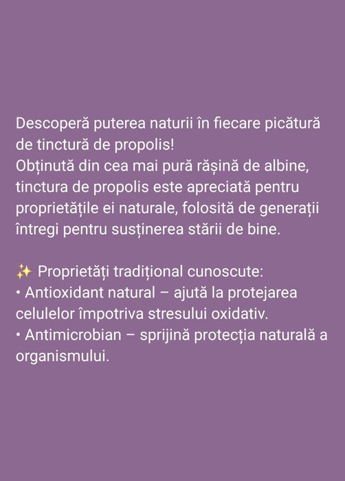 Tinctură de propolis