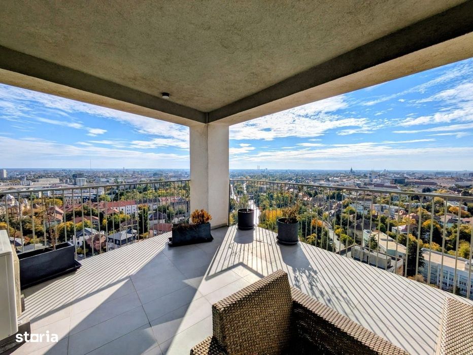 Penthouse - Zona centrala - 2 locuri de parcare - Boxa