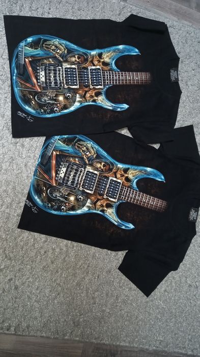 Рок тениски за близнаци размер XS