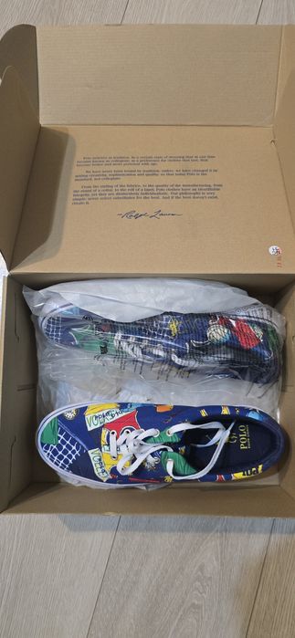 Pantofi sport de Vară ( teniși ) Polo Ralph Lauren Sport mărime 44 bărbătești