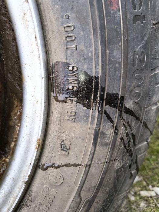 Два броя гуми с джанти 195/75/16С