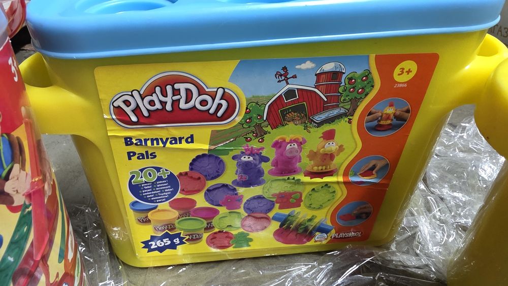 Наборы Play-Doh для лепки с формочками — 3 набора