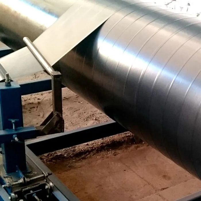 Стальная труба металлическая Д-250х8х10мм новая оптом Услуги изоляции