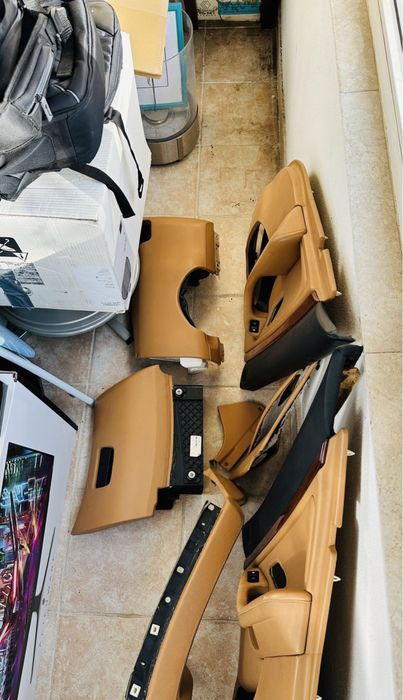 Vand interior M5 E39 Piele Caramel (partial)