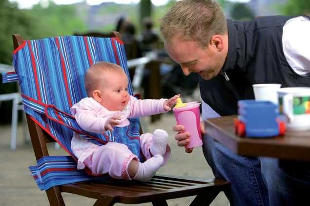 Нов Totseat столче за бебе