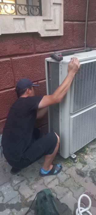 Установка кондиционера