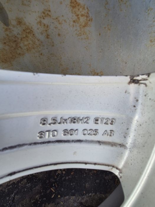 Roti iarna originale AUDI A5 8T, A4, A6, Sline 18 toli
