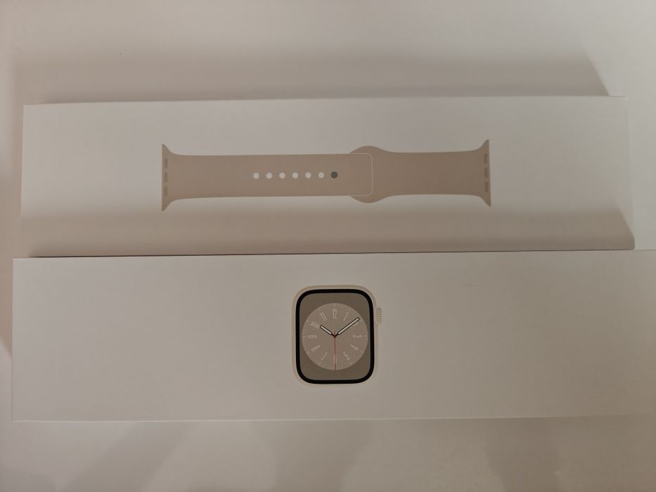 Apple Watch Series 8 45mm Starlight Aluminum