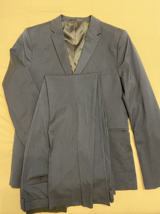 Costum albastru barbati H&M marime 54