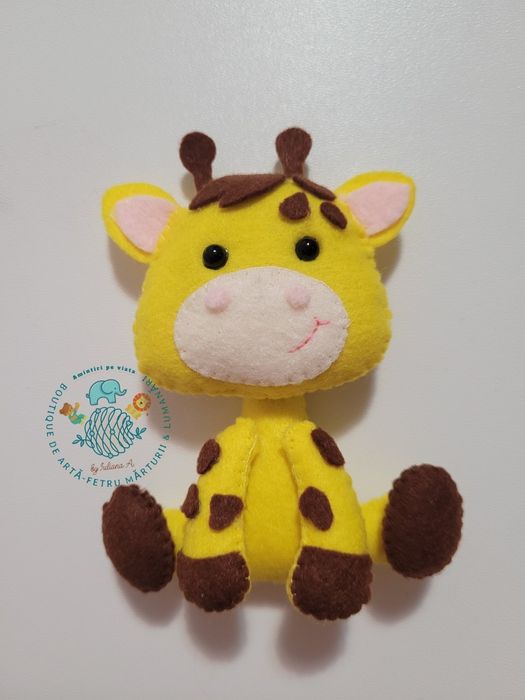 Figurine din fetru pentru lumanari botez/cununie/trusouri