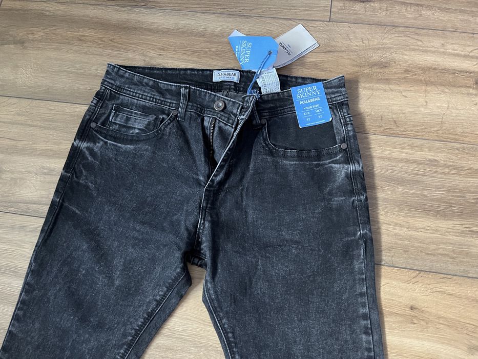 Blugi Pull Bear Super Skinny Marime 32 NOI Baiat