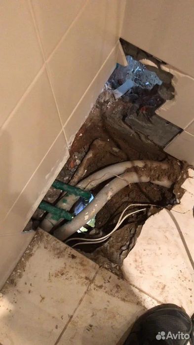 Поиск утечек воды и отопления | Акустический ультразвук | Без вскрытия