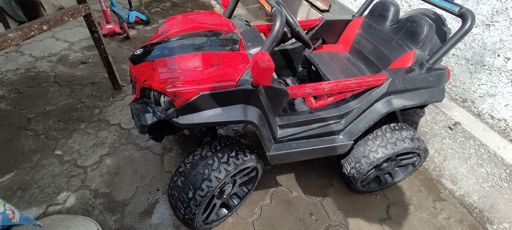 Детский электромобиль джип багги