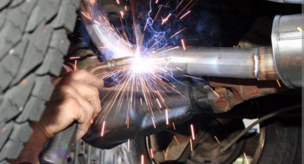 Глушитель замена и ремонт