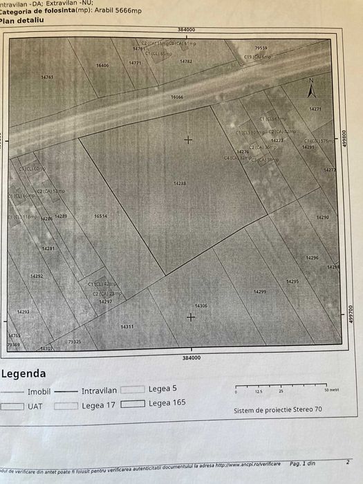 Teren intravilan Vintu de Jos jud. Alba