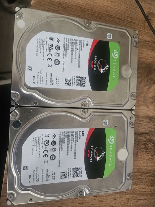 Seagate Ironwolf 6tb 2 диска