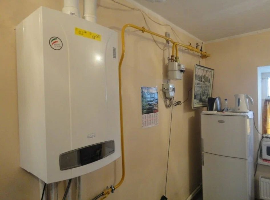 Установка котла отопления Сантехника сантехник Замена батареи радиатор