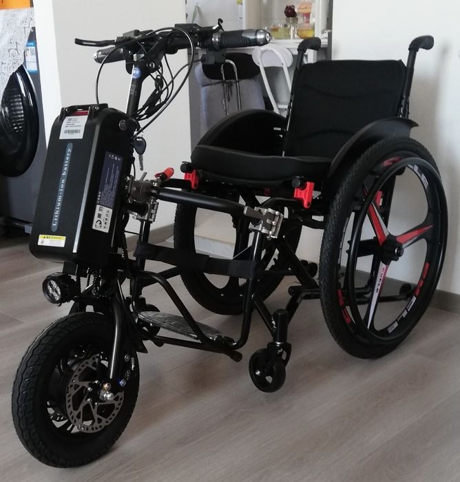 Электроприставка для инвалидной коляски