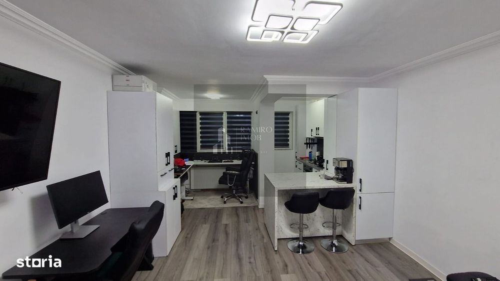 Garsoniera 31mp renovata-mobilata lux -metrou Titan - Piata Minis
