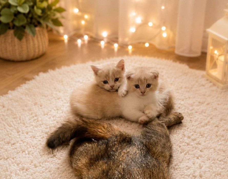Scottish Fold / Scottish Straight mushukchalari sotiladi
