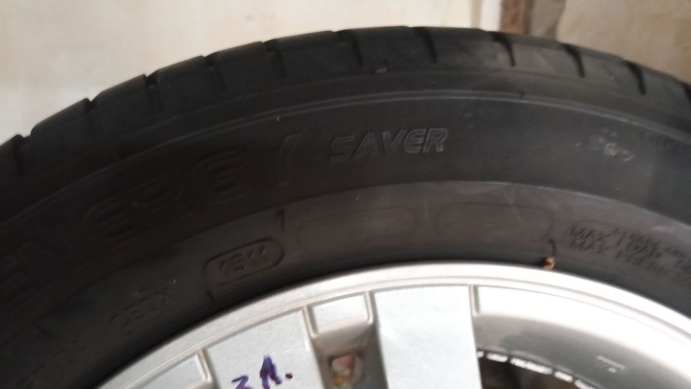 Диски родные от Chevrolet Лачетти на автошинах Мишлем Энерджи Савер