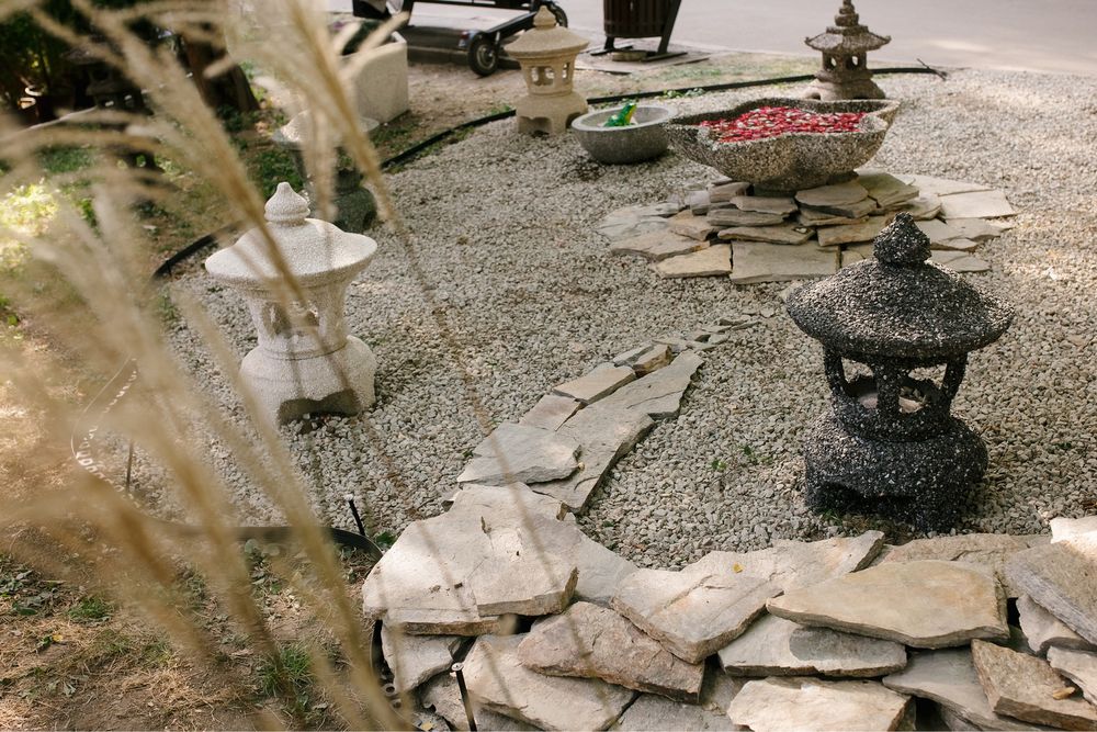 Фонарь Японский из камня