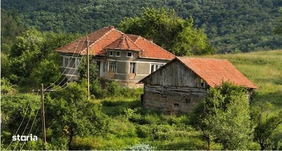 Casă individuală cu 10 hectare teren,4 camere, anexa, Mătăcina