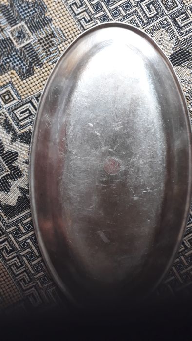 Блюдо мельхиоровое