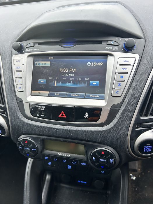 Banchetă spate piele  cu centuri Hyundai iX 35 2012