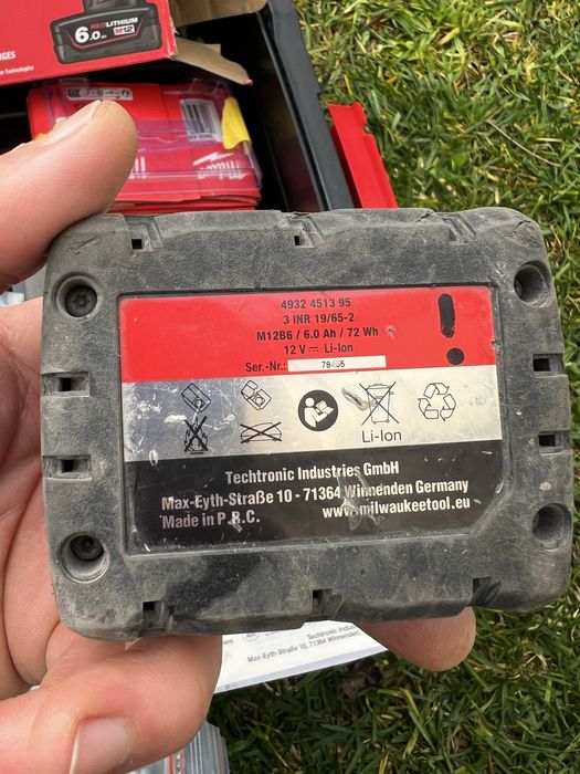 Milwaukee батерия и аксесоари