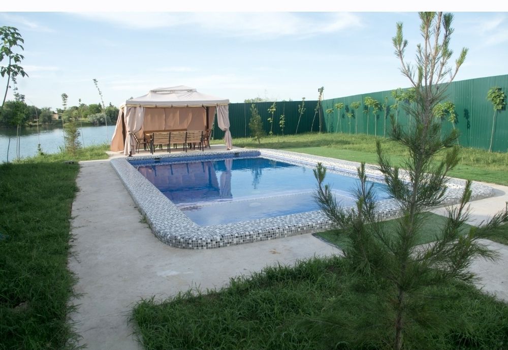 Tashmore boyida Янги dacha, kater chaqirsa boladi, baliq tutsa boladi.