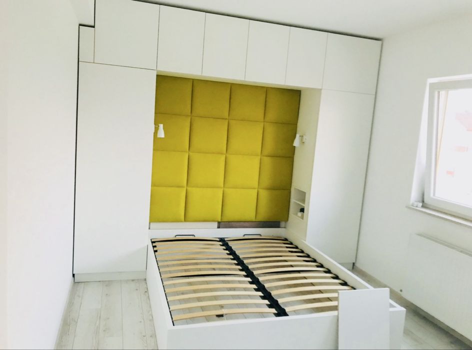 Dulapuri suspendate albe 7 module - stare excelenta! Super oferta!