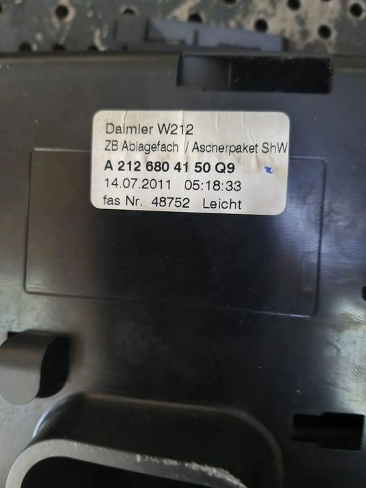 Scrumiera mercedes e class w212 a2126804150