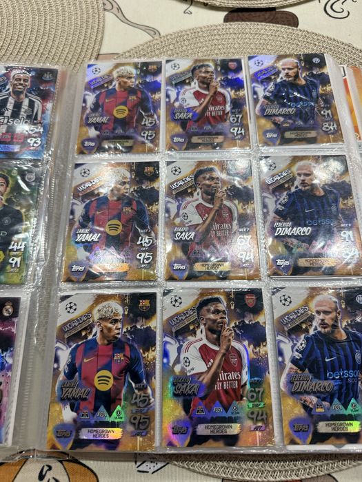 Албум с карти Match attax
