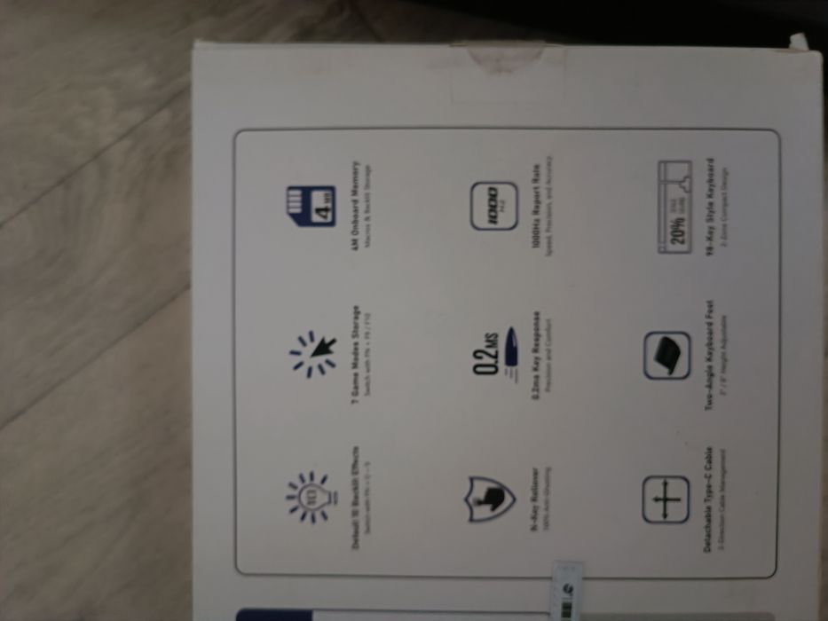 Клавиатура A4Tech Bloody B950 синий